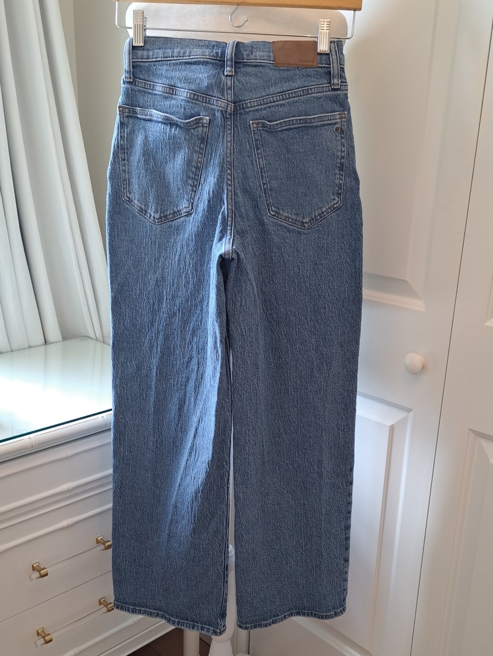 Madewell Womens The Perfect Vintage Wide-Leg Light Stretch Wash Jeans 26 - Picture 4 of 9